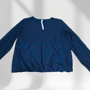 lululemon athletica Navy Long Sleeve Top